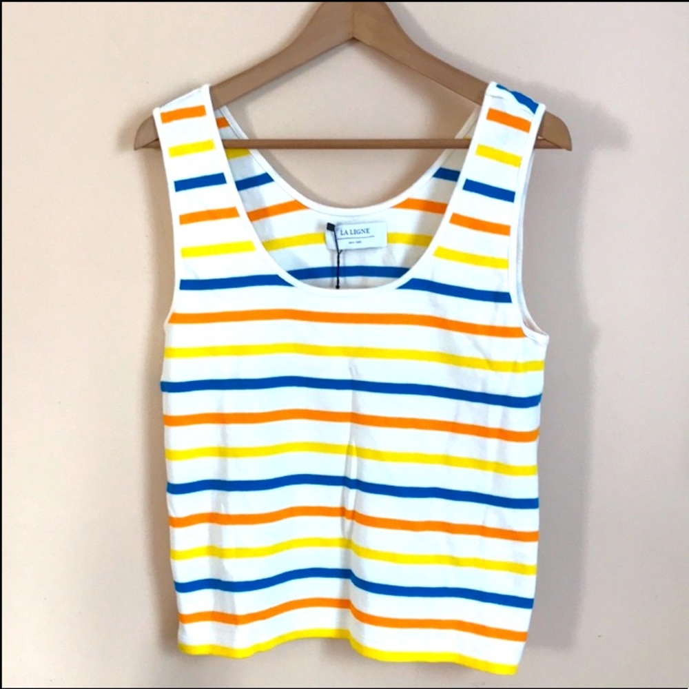 Striped Multicolor Tank Top - Picture 4 of 7